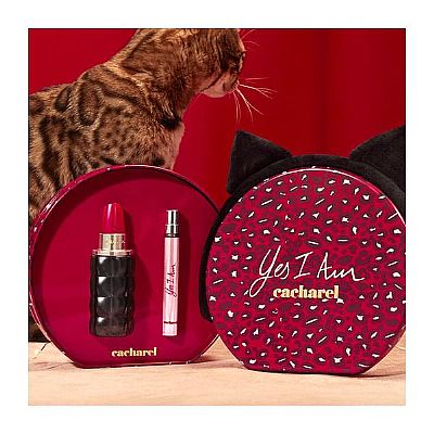 CACHAREL Yes I Am Set - Eau de Parfum 50ml, Travel Spray 10ml 